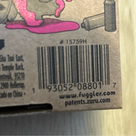 NEW 2026 Lot Of 5 Different Fuggler Baby Pinkles 3.5" Key Ring Valentine Fuggler - Picture 7 of 7